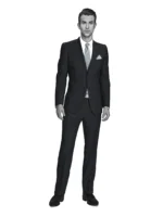 RIVIERA - Navy Sharkskin - Image 2