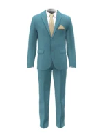 LINEN COLLECTION - Teal Solid - Image 2