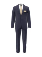 LINEN COLLECTION - Navy Solid - Image 2