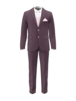 SHERRY STRETCH - Plum Solid - Image 2